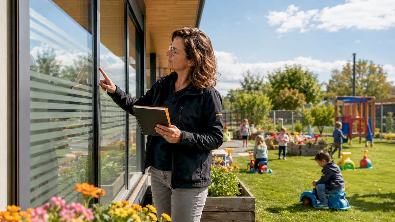 Film vitrage pour crèches : conseils et conformité