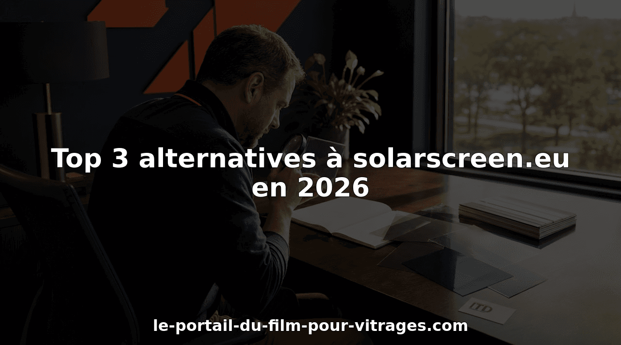 Top 3 alternatives à solarscreen.eu en 2026