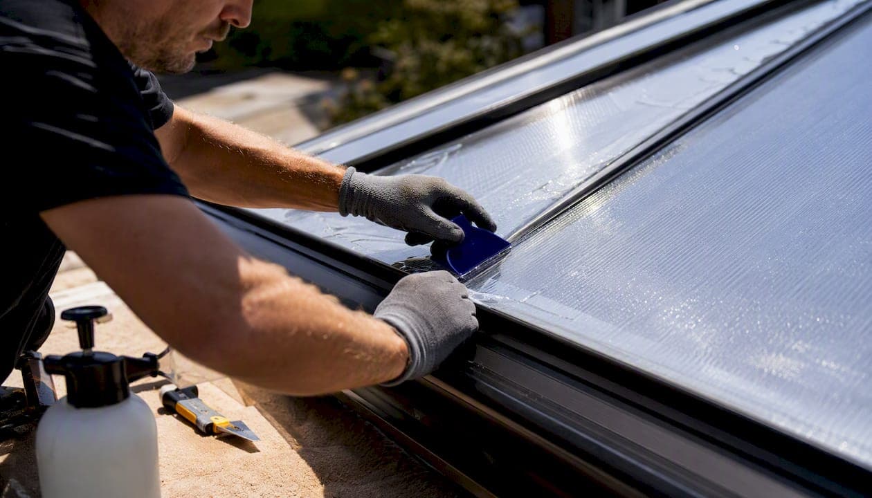Film sur polycarbonate : réduire la chaleur et protéger vos surfaces