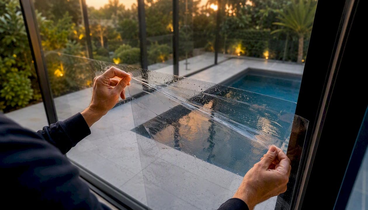 Film de sécurité pour vitrage de piscine : guide pratique